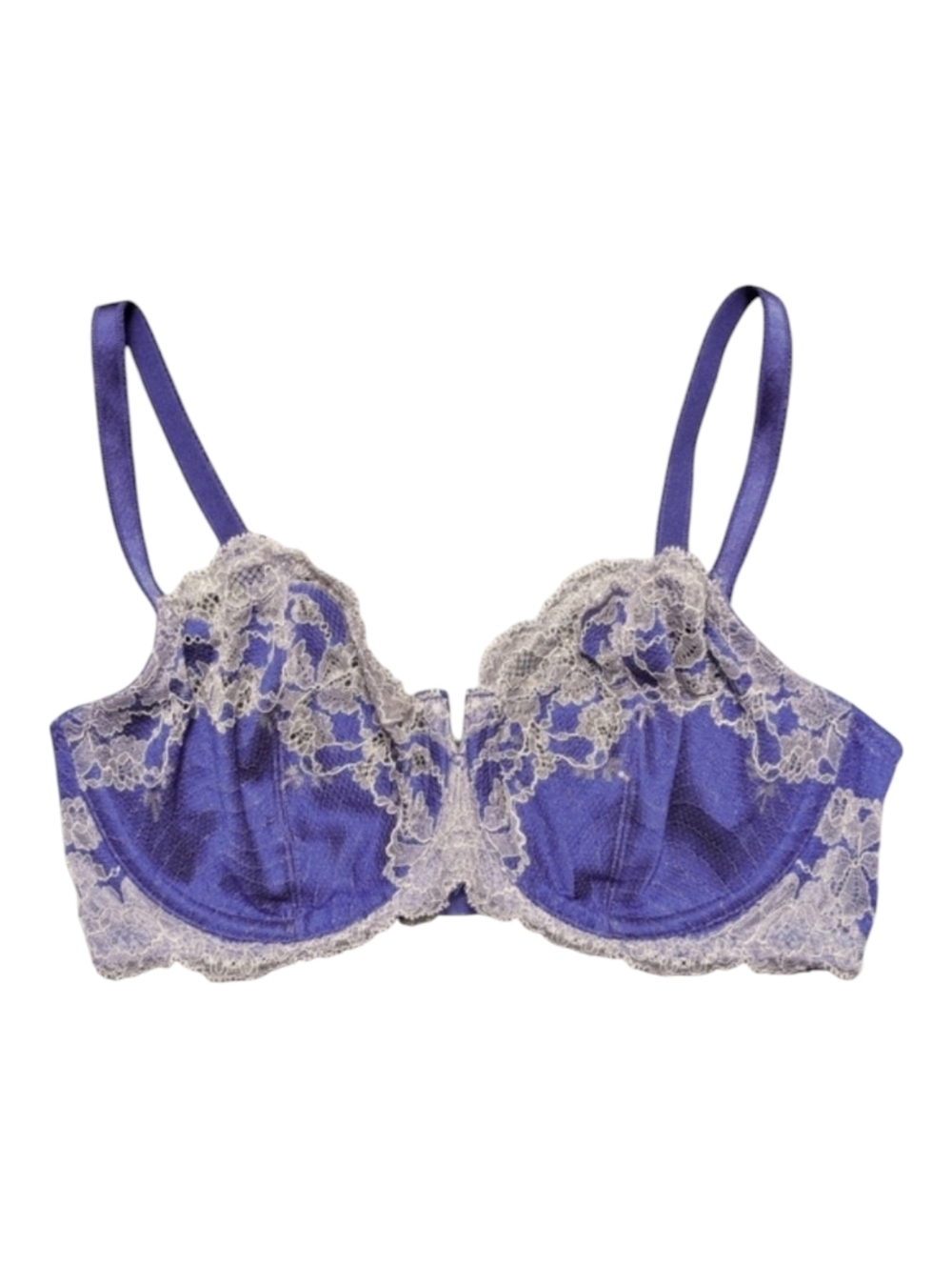 Wacoal Lace Affair Underwire Bra 34D Purple 851256